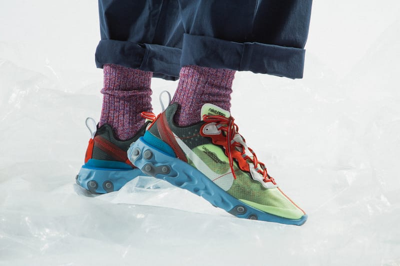 UNDERCOVER x NikeのコラボReact Element 87着用ビジュアルをチェック