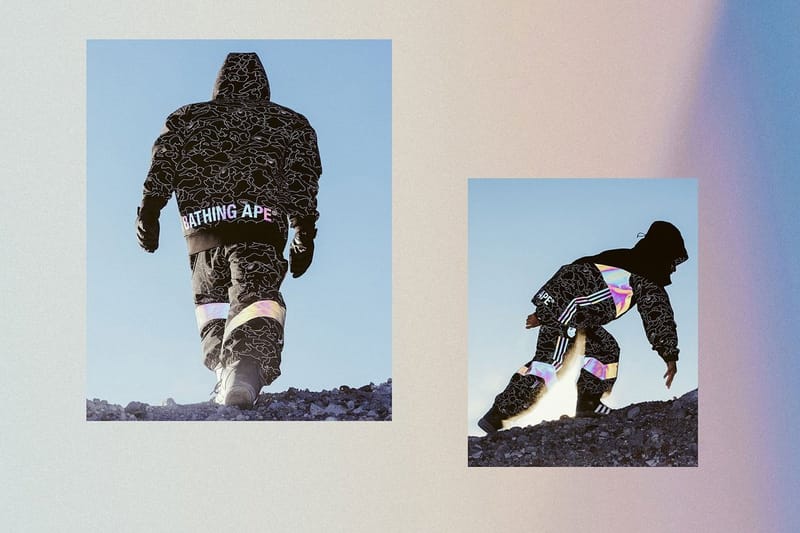 雪山で圧倒的な存在感を放つ adidas Snowboarding by BAPE