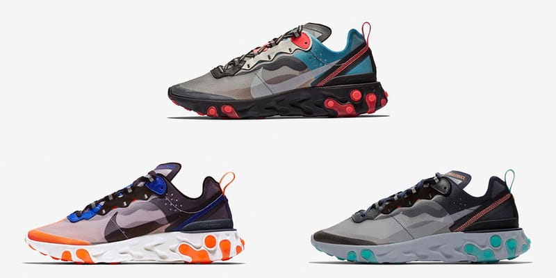 Nike React Element 87 新色3型の国内発売日が解禁 | Hypebeast.JP