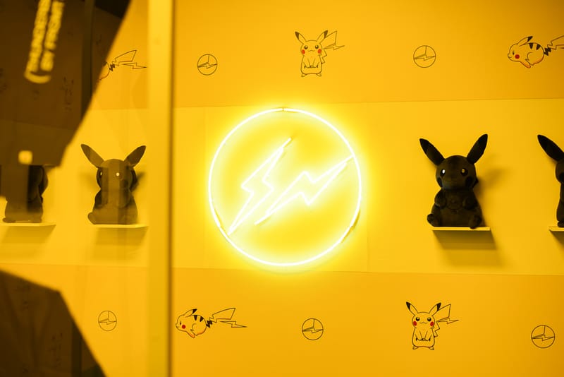 新品　Thunderbolt project 宮下パーク　ピカチュウ 藤原ヒロシとポケモン「サンダーボルト プロジェクト