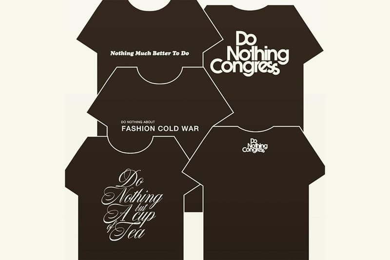 藤原ヒロシの携わる謎の新ブランドDo Nothing Congressが本格始動