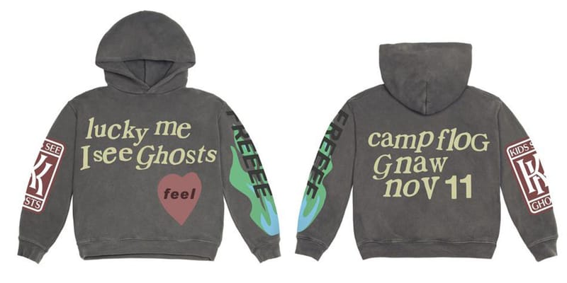 新品　カニエウエスト　キッドカディーCPFM ロングT ラップT ヒップホップ カニエとキッド・カディによるキッズ・シー・ゴーストが新作