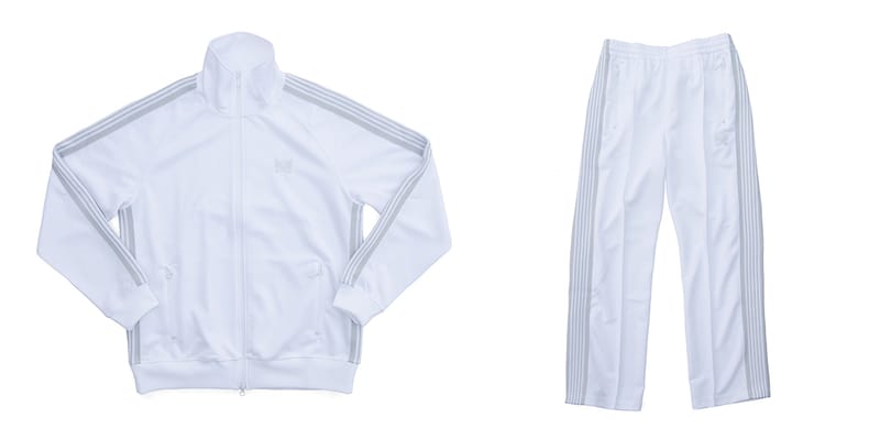 正規品　needles トラックパンツ　乱痴気lantiki 別注　ラメシルバー 正規品 needles トラックパンツ 乱痴気lantiki 別注 ラメシルバー