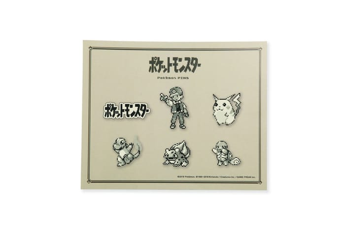 初代ポケモンのデザインを採用した ZOZOTOWN 限定コレクション