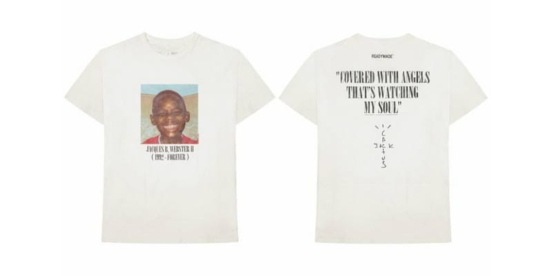 Travis Scott x READYMADEによるコラボTシャツを登場 | Hypebeast