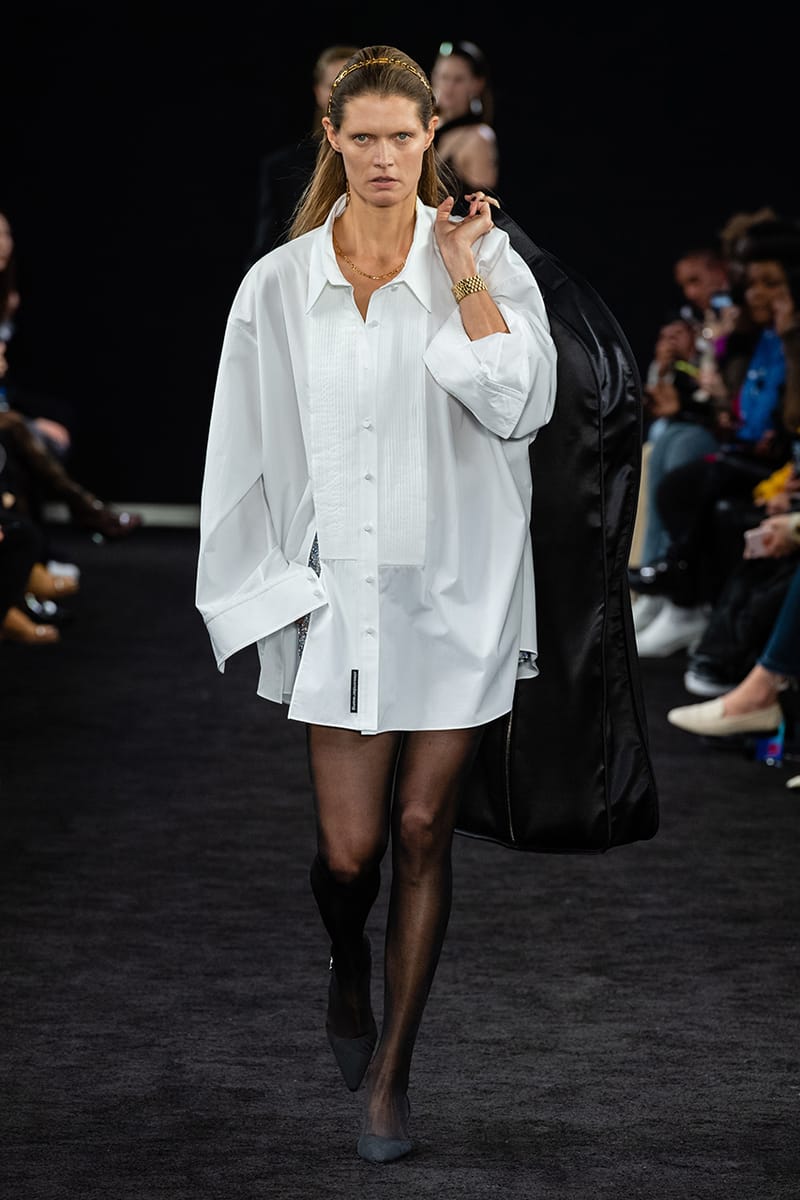 AW Wedge Flip-Flop in BLACK | alexanderwang®
