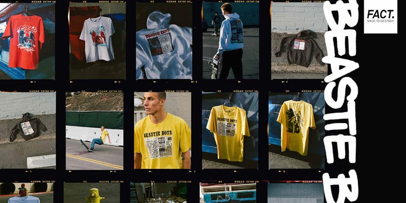 Beastie Boysの自伝本出版を記念したコラボアイテムがFACT.より登場