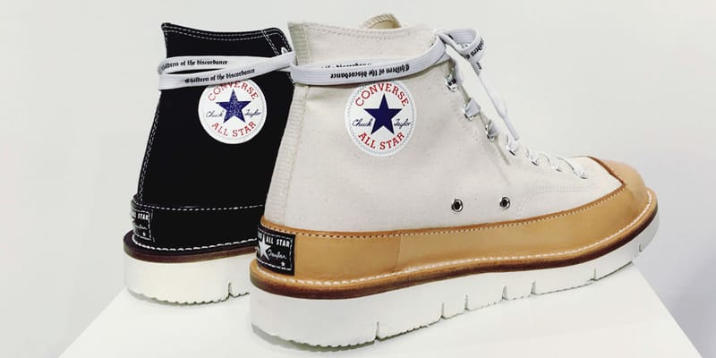 新作登場格安】 CONVERSE - RECOUTURE カスタムconverse チャック