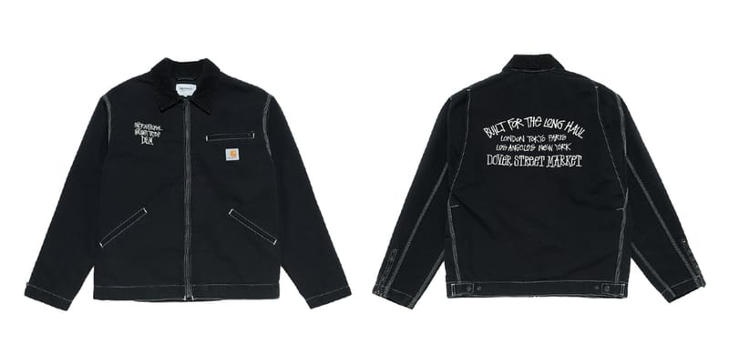 STÜSSY×Carhartt WIP×Dover Street Marketによるトリプルネームデトロイトジャケット | Hypebeast.JP