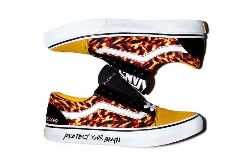 mindseeker×Vans によるコラボOld Skoolの新作“Flame”モデルの発売が ...