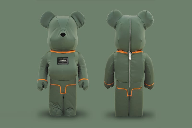 PORTER×BE@RBRICK 400%・1000% TANKER SAGE GREEN Special
