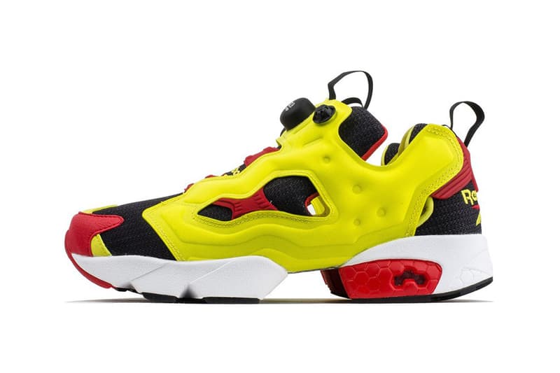 reebok instapump fury boost citron