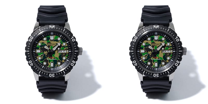 BAPE®️ x SEIKO MECHANICAL の日本限定エディションが発売決定