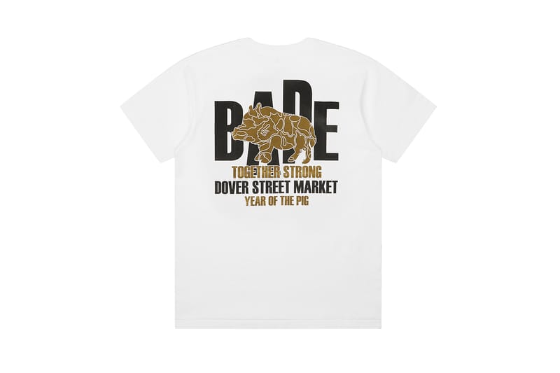 Dover Street Market が2019年の干支をモチーフにした限定Tシャツを