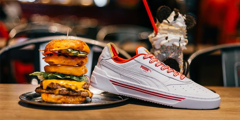 プーマとマイクシャーマンがバーガーダイナーズから着想を得た