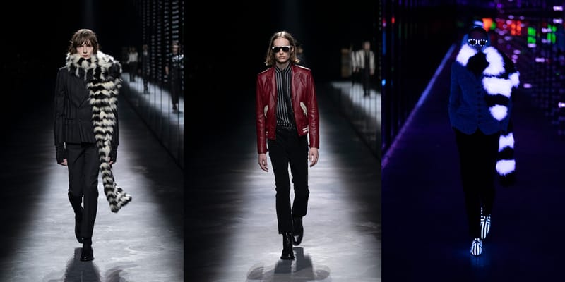 【美品】SAINT LAURENT ニットマフラー アンソニーヴァカレロ期 SAINT LAURENT PARIS サンローランパリ ヴァカレロ期 ニット