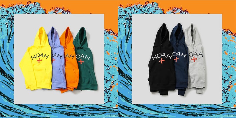 コットンで着心地抜群【NOAH】ポケットにロゴが入ったフーディー ノアの定番アイテム Core Logo Hoodie がリリース決定