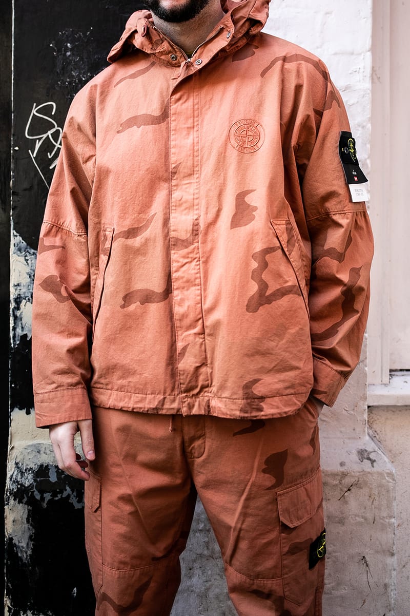 STONE ISLAND x SUPREME ストーンアイランド着丈71cm