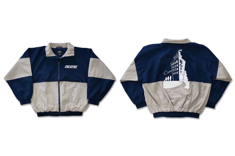 BOTT×creative drug store パーカー NAVY Lサイズ-