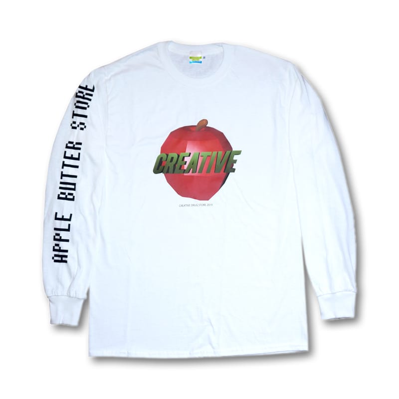 トップスCreativeDrugStore ロゴ Tee