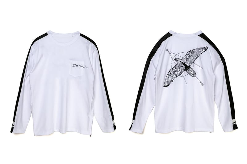 sacai × Dr.Woo ロンT カットソー sacai サカイ 2+sobrape.com.br