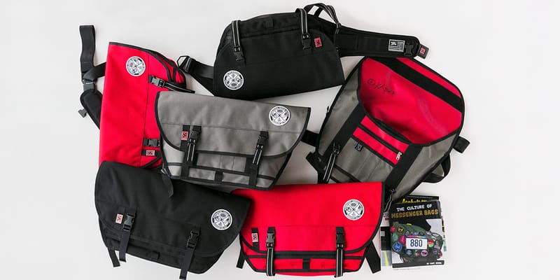 CHROMEメッセンジャーバッグ ネイビー・レッド CHROME ( クローム ) メッセンジャーバッグ MINI KADET ( ミニ