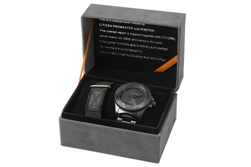 CITIZEN porter シチズン・ポーター　紙袋　布袋付き CITIZEN × PORTER コラボウォッチ『GMT WORLD TIME』が国内3月1