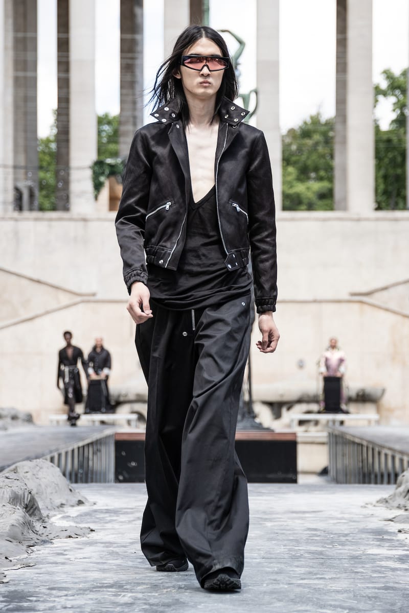 ジャケット・アウター rickowens TECUATL leather jacket Buy Rick Owens Tecuatl Lamb Leather Jacket Online at Groupie