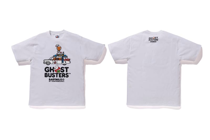 BAPE ゴーストバスターズ　Tシャツ　ホワイト　L エイプ　APE A BATHING APE® × GHOSTBUSTERS AFTER LIFE | bape.com