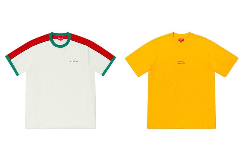 ヴァージル・アブロー×シュプリームによるコラボボックスロゴTシャツが