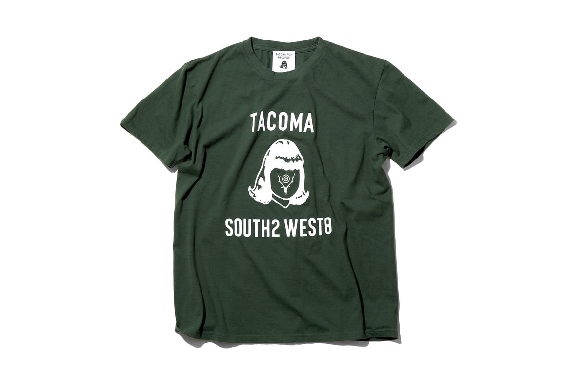 Tシャツ/カットソー(半袖/袖なし)TACOMAFUJI × nepenthes コラボTシャツ　グレー　XL