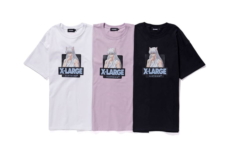 Tシャツ/カットソー(半袖/袖なし)XLARGE 幽遊白書 エクストラージ 浦飯幽助 白 Tシャツ XL