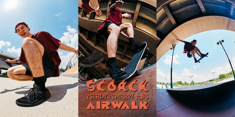 イエスタデイズ トゥモロー x エアウォーク スコーチがリリース決定