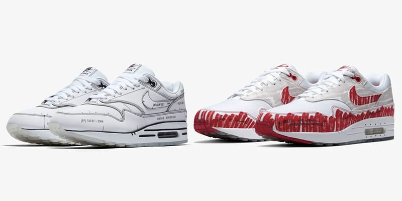 ティンカー・ハットフィールドのスケッチから着想を得たAir Max 1が ...