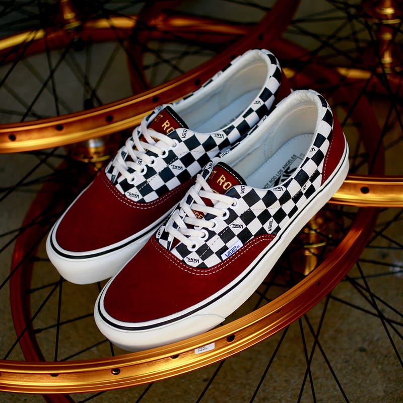 VansのプレミアムラインよりLAの有名ショップHot Rod LAとのコラボ