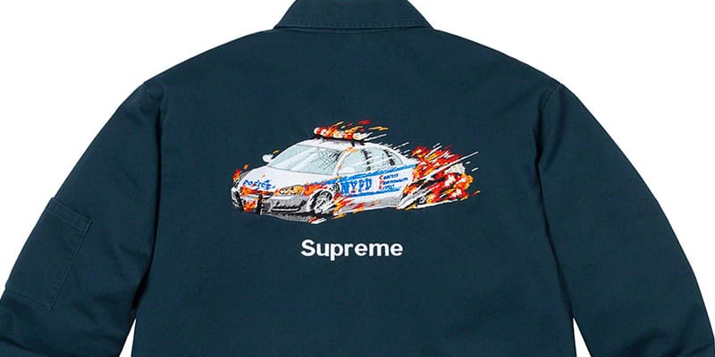 Supreme 葵産業 cop car 舐達麻 バダサイ Aoi jacket