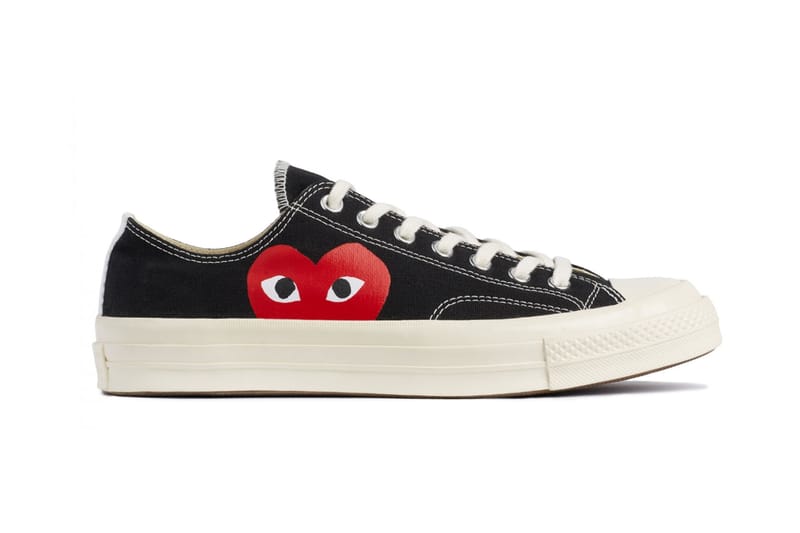 Comme des garcons play converse dover street clearance market