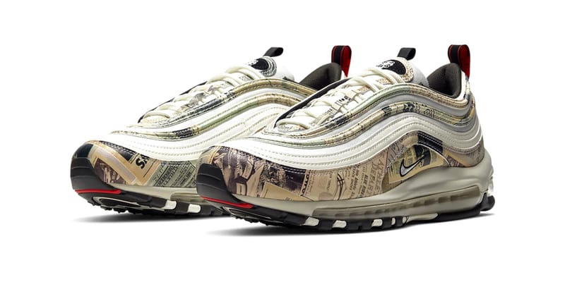 Nike air max newspaper print on sale