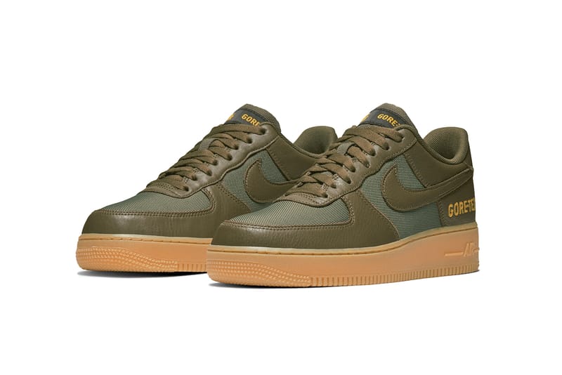 Air force 1 gore tex green 2025