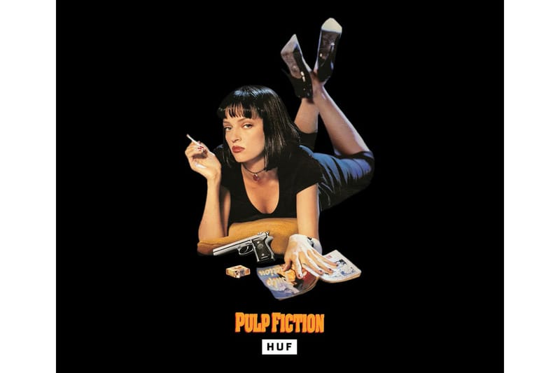 希少 huf x PULP FICTION パルプ・フィクション デッキ