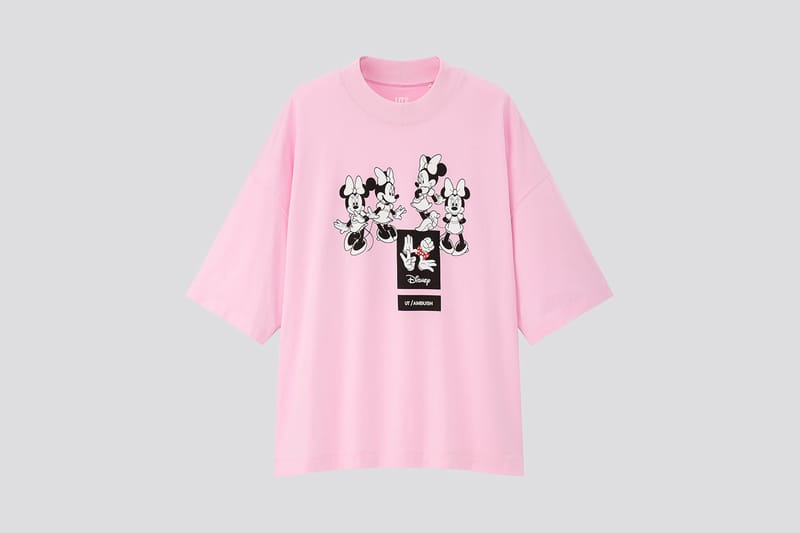 アンブッシュユニクロAMBUSH UNIQLO ミニー ディズニーUT2個セット ミニーマウスとアンブッシュのコラボレーション！ユニクロ
