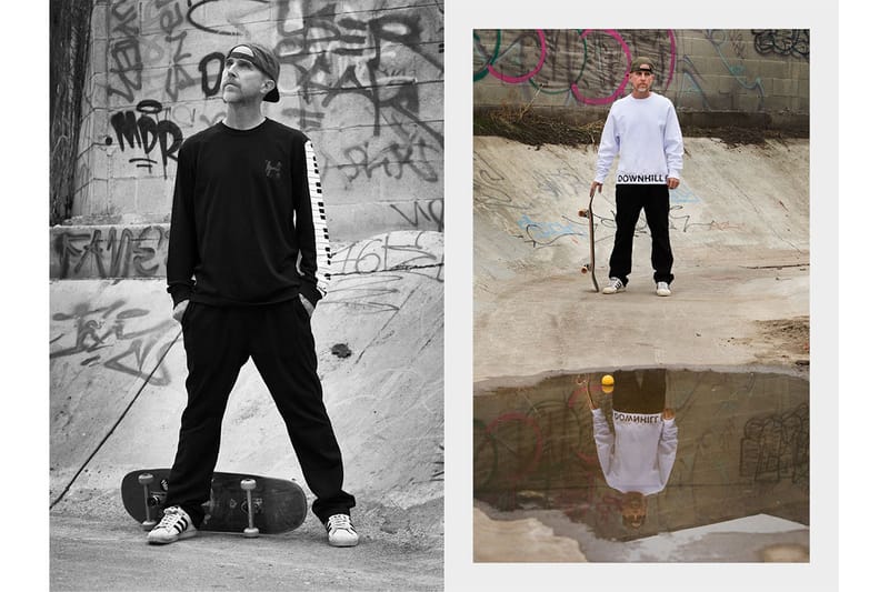 UNITED ARROWS & SONS（ユナイテッドアローズアンドサンズ）の「HUF DOWNHILL- 2 DAMAGED FLEECE CREW  HUF X UNITED ARROWS ハフ コラボ（スウェット）」 - WEAR