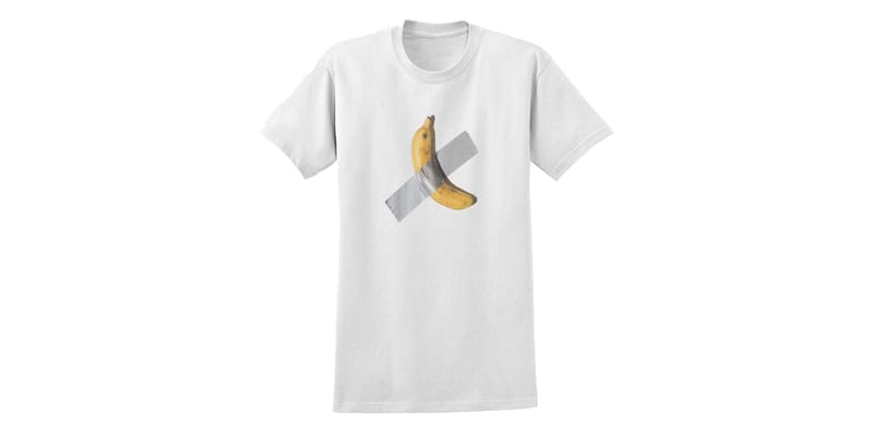 品質は非常に良い 約1,360万円のバナナをプリントした限定Tシャツが登場 ミュージシャン