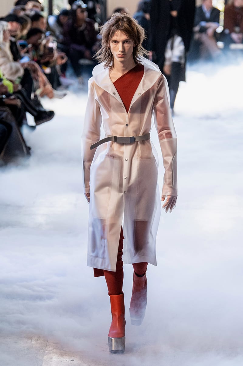 Rick Owens PERFORMA FW20 トレンチコート リックオウエンス 2020年秋冬コレクション | Hypebeast.JP