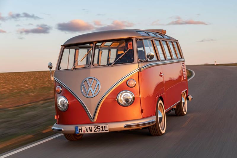 Tekno テクノ　volkswagen ワーゲンバス フォルクスワーゲンがワーゲンバスを電気自動車に改造