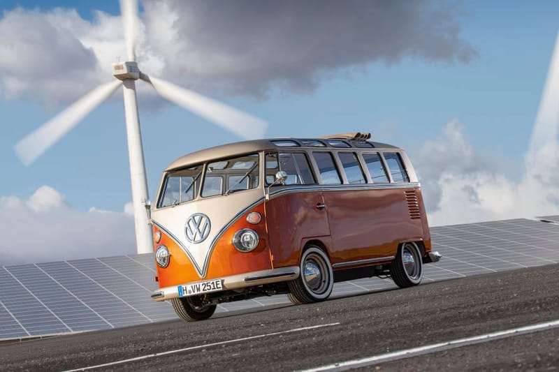 Tekno テクノ　volkswagen ワーゲンバス フォルクスワーゲンがワーゲンバスを電気自動車に改造