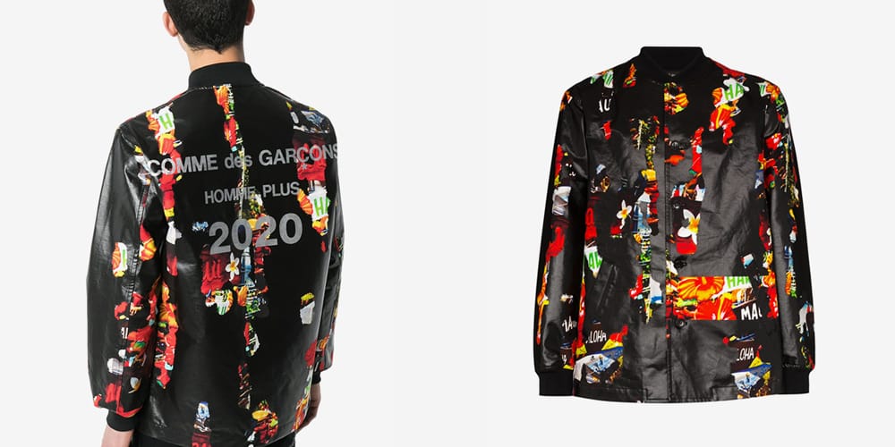 コム デ ギャルソンがフローラルプリントのジャケット2型をリリース 