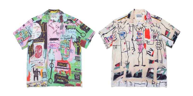 じょにー WACKO MARIA アーミーシャツ バスキアプリント ワコマリア×バスキア新作、初の長袖ハワイアンシャツを発売