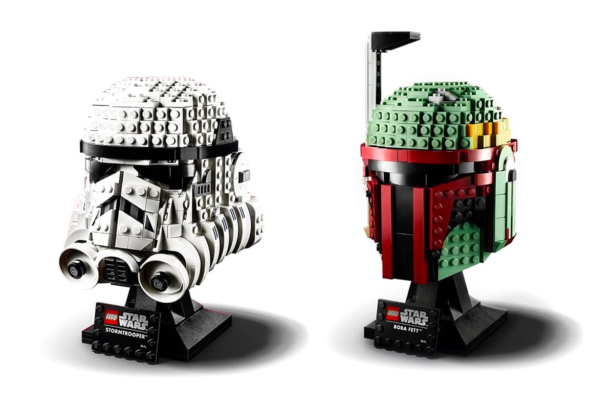 レゴからスターウォーズの悪役のヘルメットコレクションがリリース