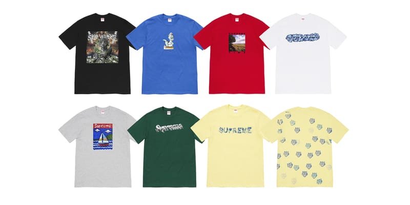 シュプリームが2020年春シーズンのTシャツコレクションを発表 ...